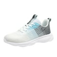 thumbnail image 1 of Sopiago Womens Running Shoes Women Tennis Running Shoes Lightweight Mesh Outdoor Sneakers Breathable Walking Workout Jogging Gym Non Slip Footwear Blue,38, 1 of 6