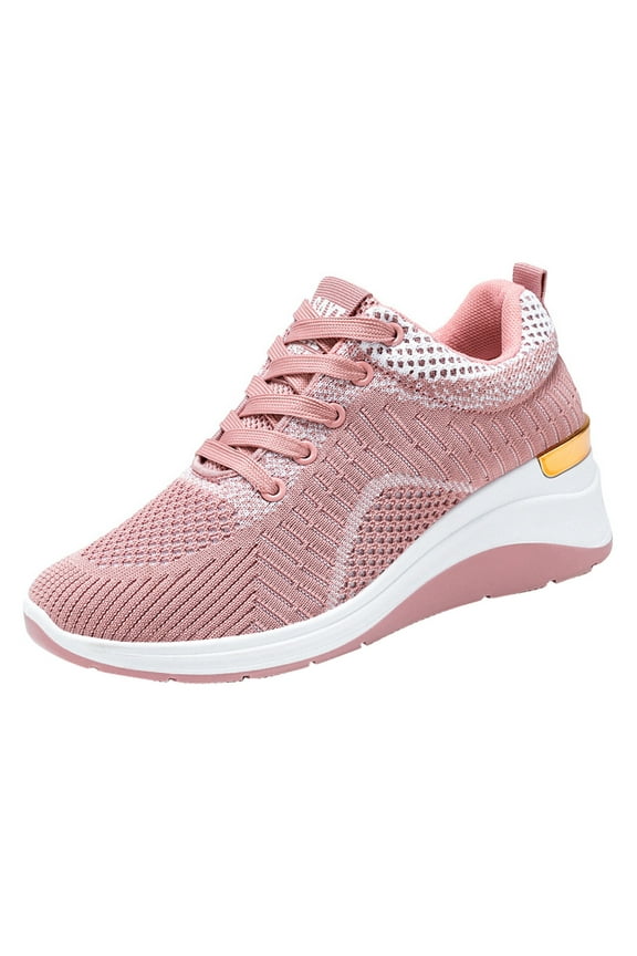 Womens Shoes Lightweight,Breathable,Non-Slip Sneakers for Women who Ride Bicycles,Casual and Comfortable,Suitable for Any Occasion Pink,40