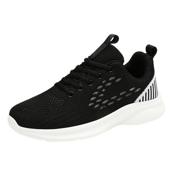 Sopiago Womens Shoes Womens Star Vital Outline Running Sneakers Shoes Black,37