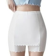 thumbnail image 1 of Sopiago Womens Slip Shorts for Under Dresses , Comfortable Boyshorts Panties, Anti-chafing Spandex Shorts White,XL, 1 of 4