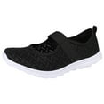 thumbnail image 1 of Sopiago Womens Sneakers Women Outdoor Mesh Shoes Casual Slip On Comfortable Soles Running Sports Shoes Women's Black,40, 1 of 6