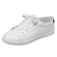 thumbnail image 1 of Sopiago Womens Tennis Shoes Women's Athleisure Slip-On Toggle Sneakers White,41, 1 of 6
