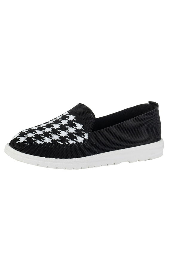 Womens Tennis Shoes Women's Slip On Sneakers, Wide Width Available Black,37