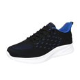 thumbnail image 1 of Sopiago Work Shoes for Men Men's Knit Walking Sneakers, Wide Width Blue,43, 1 of 5