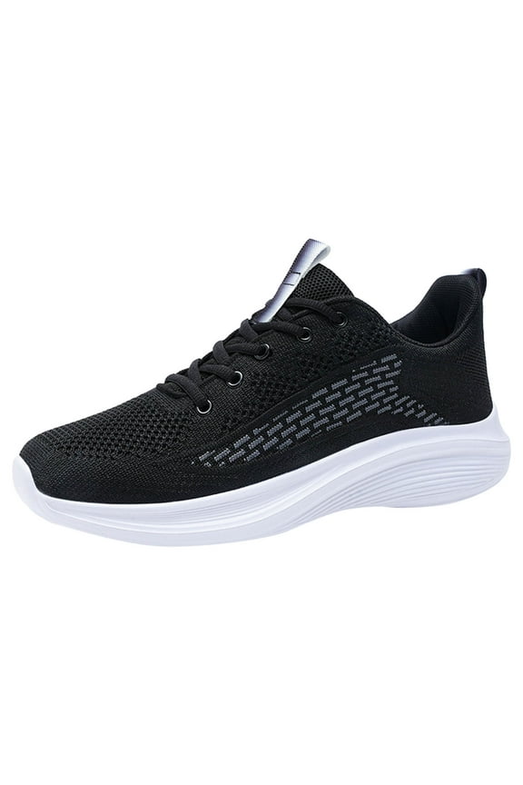 Youth Sneakers Youth Boys Mesh Jogger Athletic Sneakers Black,46