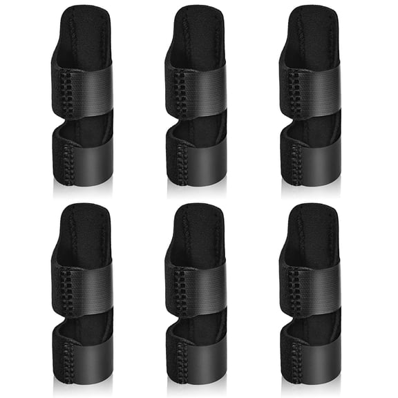 Sopito Finger Splint, 6PCS Finger Brace Support Stabilizer for Index, Middle, Ring Fingers Straightening Arthritis Knuckle Immobilization