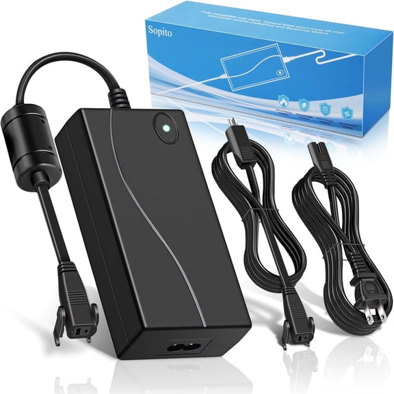 Sopito Power Recliner Supply, Universal AC/DC Adapter Kit 100-240V -with Extension Cord, 29V 2A Transformer 2-Pin Connector, Replacement Part for Lazy Boy, Limoss, OKIN