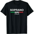 thumbnail image 1 of Soprano Italian Name Family Reunion T Shirt Italy Flag, 1 of 3