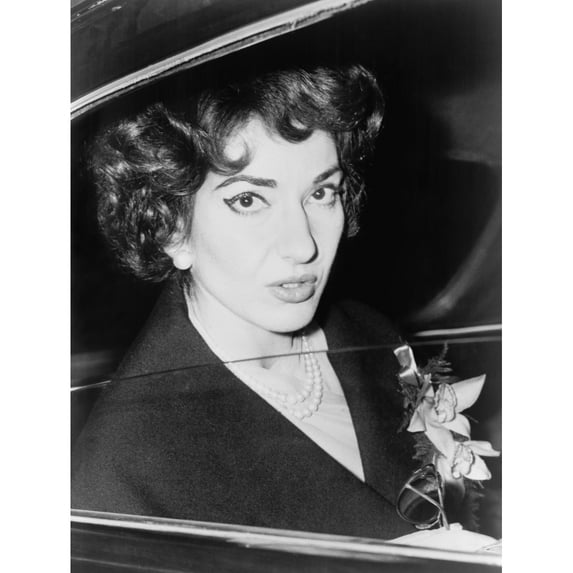 Soprano Maria Callas (1923-1977) History (18 x 24)