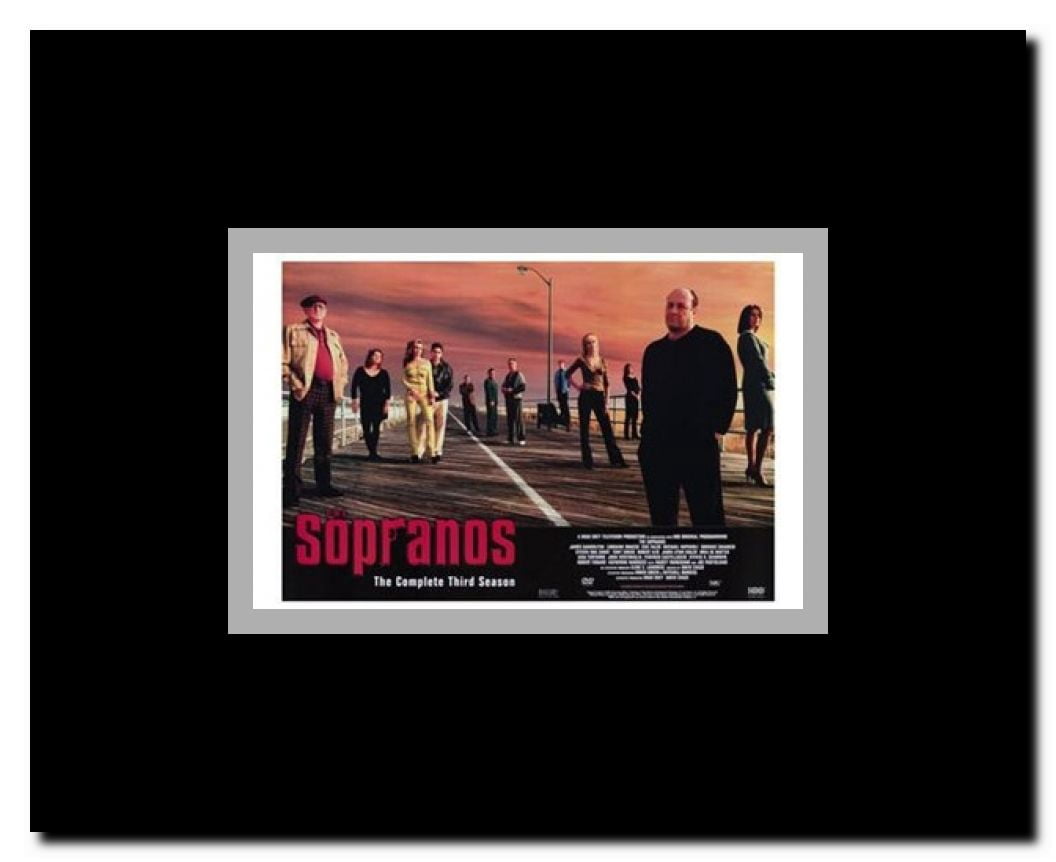 Sopranos Framed Movie Poster
