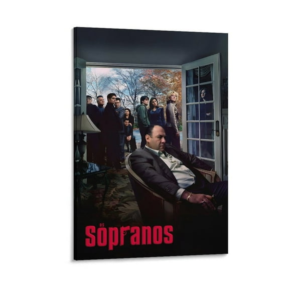 The Sopranos Poster Tv Series Show Poster (5) Artworks Picture Print Poster Wall Art Painting Canvas Gift Decor Home Posters Decorative 16x24inch(40x60cm)