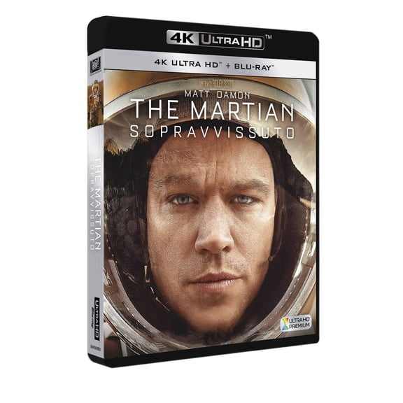 Sopravvissuto - the Martian (4k+Br) (4K Ultra HD) Demon Chastain Daniels Mara Pena Scott Ridley