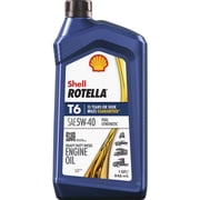 Sopus Products/Lubrication Rotella Shell 5W40 Engine Motor Oil - Pack of 12