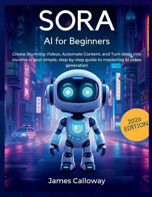 Sora AI for Beginners: Create Stunning Videos, Automate Content, and Turn Ideas into Income is your simple, step-by-step, (Paperback)