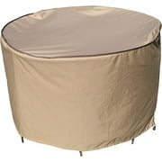 Sorara Round Table and Chair Set Cover Outdoor Porch Furniture Cover, Water Repellent, All Weather Protection,70"Dia