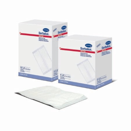 Sorbalux Abdominal Pads, First Aid Gauze, 3.75 in x 5.5 Inch, 16 Count