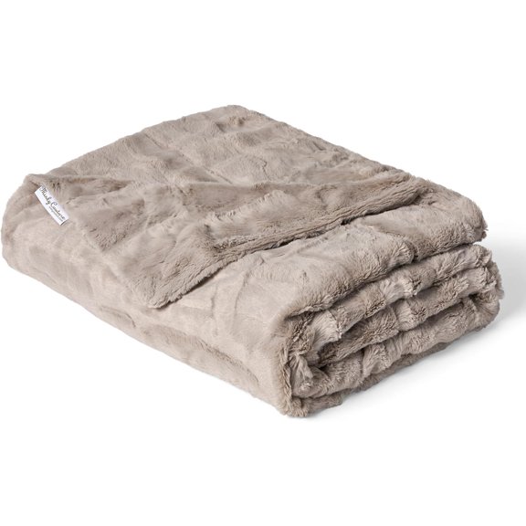 Sorbet Blanket - Ultra-Soft Throw for Silky Smooth Comfort - Premium Decorative Throw - Midweight, Breathable Fabric - Machine Washable Travel, Tranquil Dove