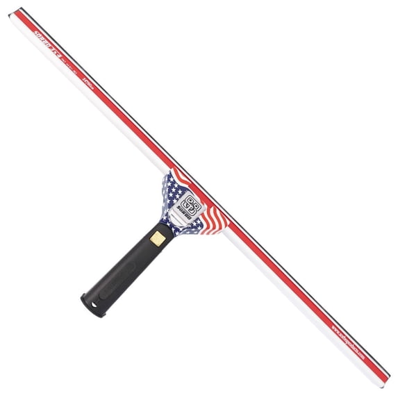 Sorbo America Complete Squeegee, 24 Inch with Patriotic Swivel Handle