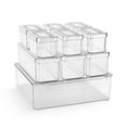 thumbnail image 1 of Sorbus 10 Count Clear Refrigerator Bins, 1 of 9