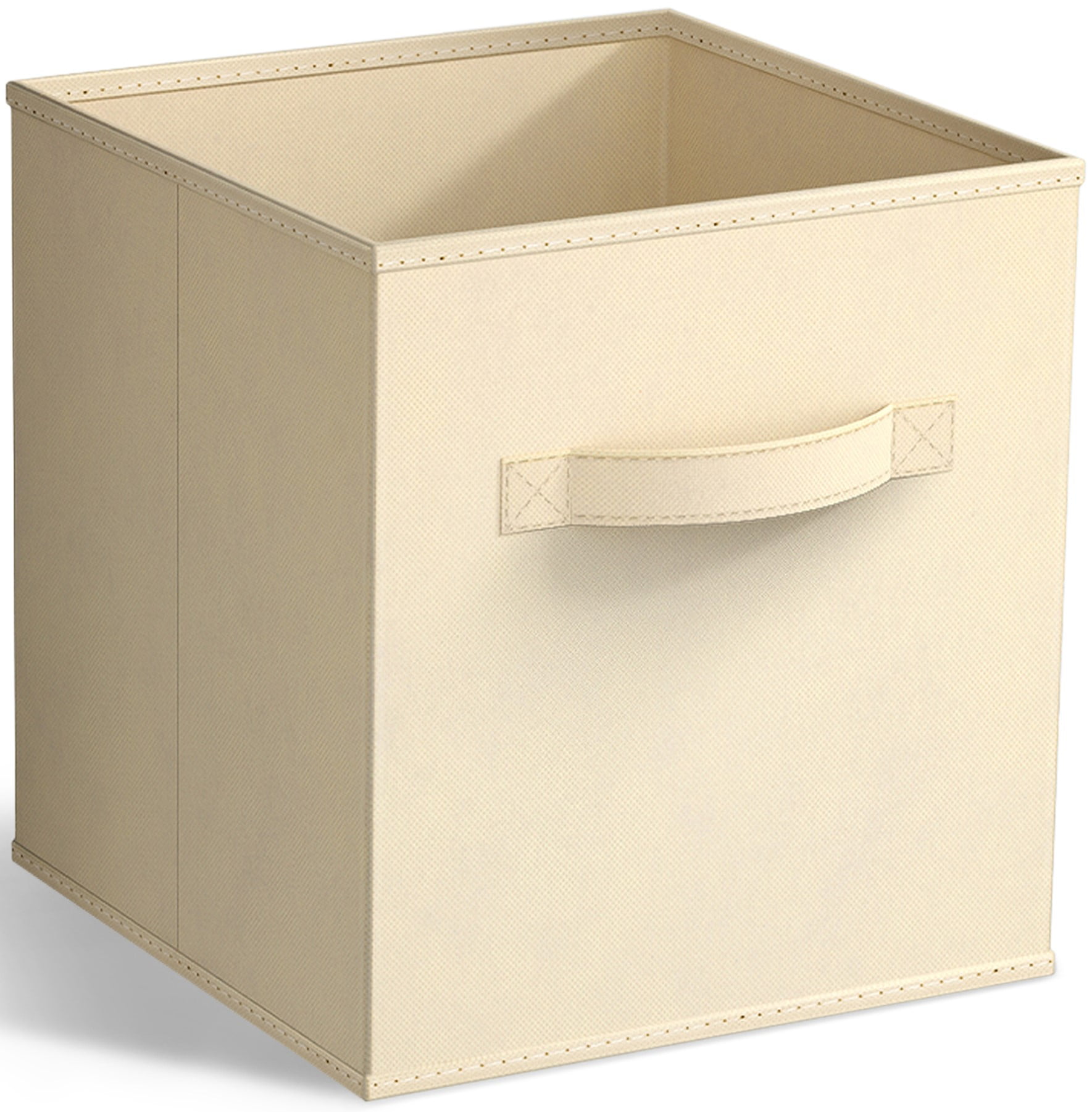 Sorbus 11" Foldable Fabric Storage Cube Bin, Beige