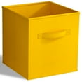 thumbnail image 1 of Sorbus 11" Foldable Fabric Storage Cube Bin, Dark Yellow, 1 of 4