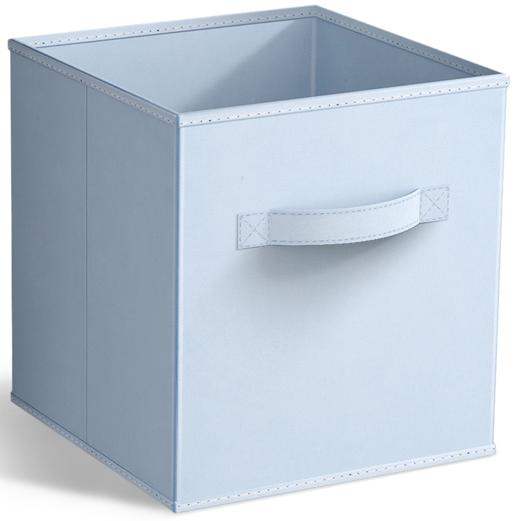 Sorbus 11" Foldable Fabric Storage Cube Bin, Pastel Blue