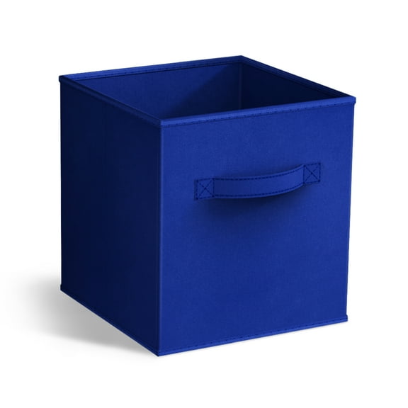 Sorbus 11" Foldable Fabric Storage Cube Bin, Royal Blue