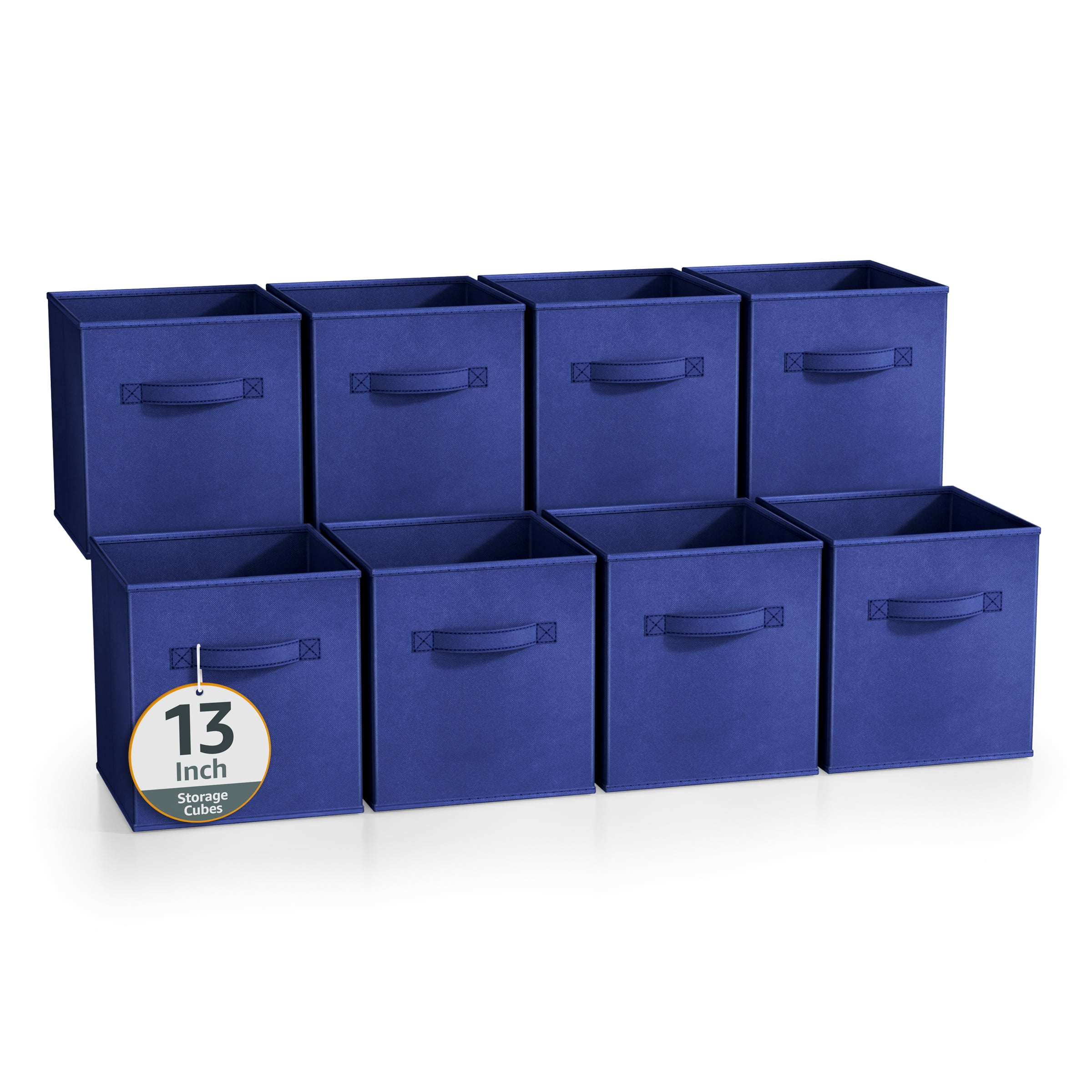 Sorbus 13 Inch Collapsible Fabric Storage Cubes, 8 Foldable Baskets for ...