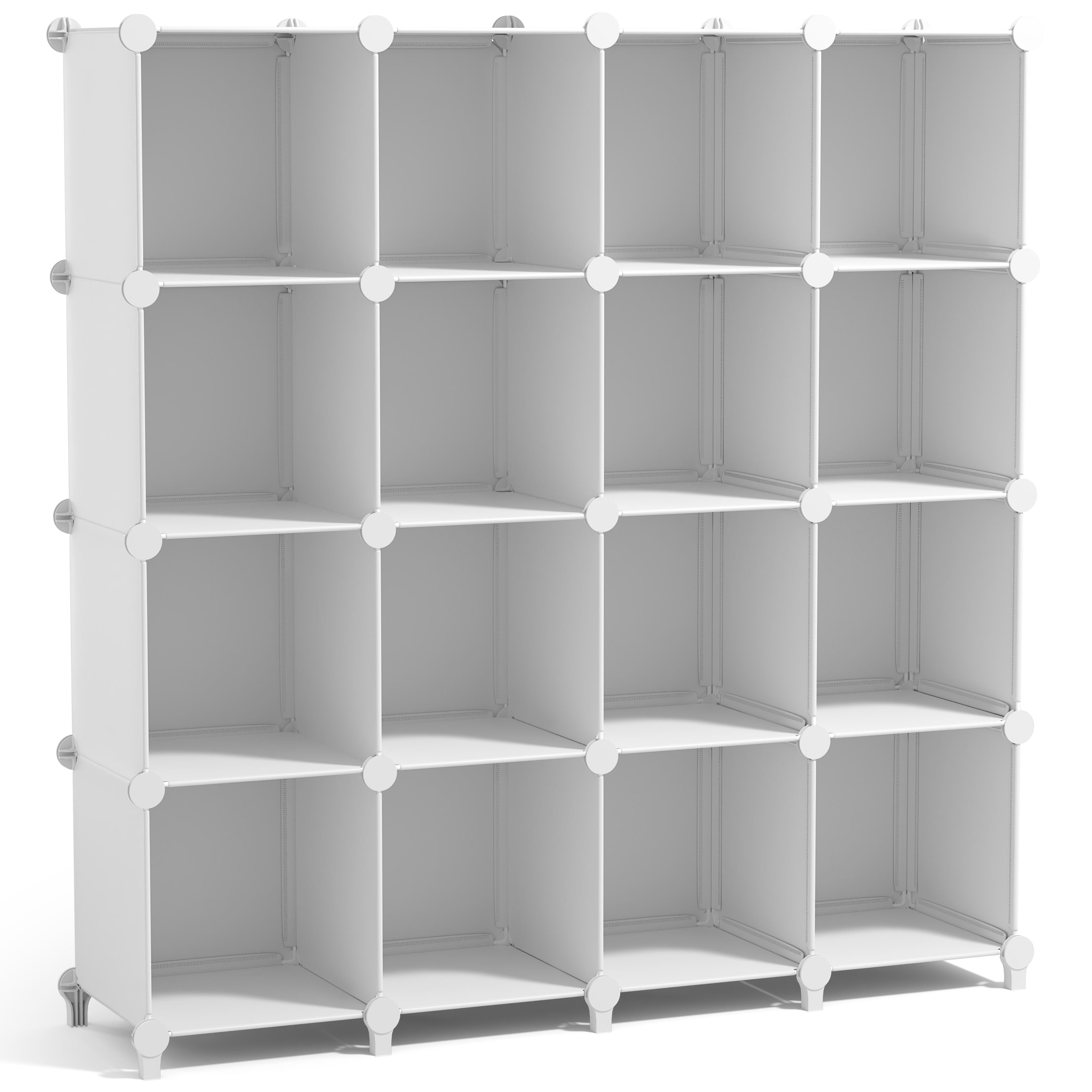 Waterproof Cuby Sorbus 16-Cube Storage Organizer, Waterproof Cubby Shelf for Closet ...