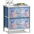 thumbnail image 1 of Sorbus 2 Drawers Nightstand Chest End-Table - Tie Dye, 1 of 12