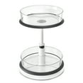 thumbnail image 1 of Sorbus 2-Tier Clear Lazy Susan - Rotating Kitchen Organizer, 1 of 6