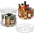 thumbnail image 1 of Sorbus 2 Tier Rotating Lazy Susan Turntable Set - Organizer for Cabinet Pantry Counter Fridge, 1 of 8
