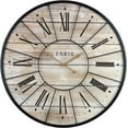 thumbnail image 1 of Sorbus 24 Quartz Battery French Country Retro Indoor Wall Clock, Lightweight, 1 of 8