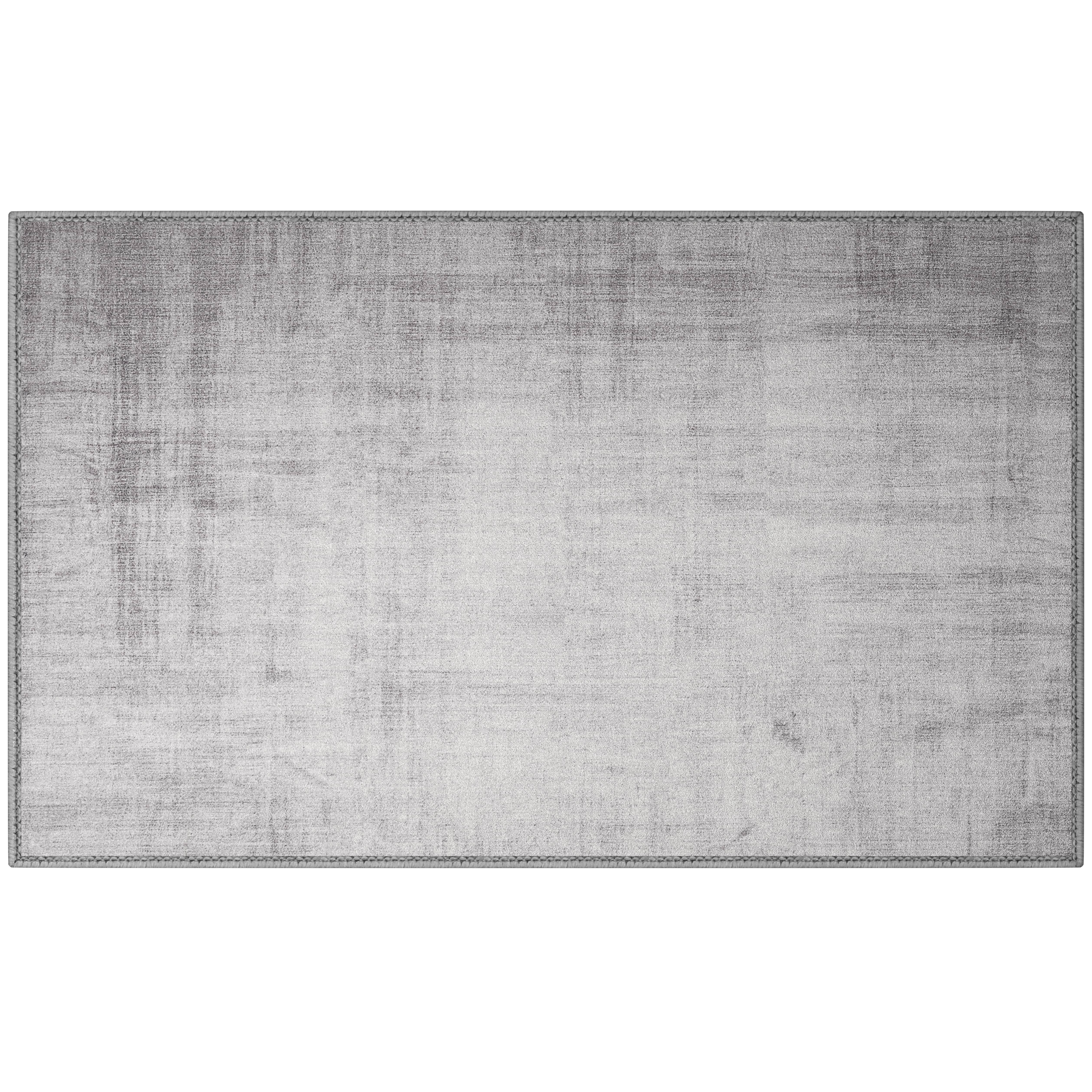 Sorbus 3x5 Washable Area Rug – Non-Slip Vintage Entryway Carpet with Rubber Backing