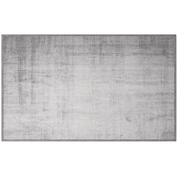 Sorbus 3x5 Washable Area Rug – Non-Slip Vintage Entryway Carpet with Rubber Backing