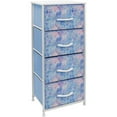 thumbnail image 1 of Sorbus 4 Drawer Bedside Nightstand Chest Tower Bedroom Dresser, Pastel Colors Tie-Dye Blue, 1 of 5