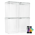 thumbnail image 1 of Sorbus 4-Pack Clear Plastic Food Storage Containers, 1 of 8