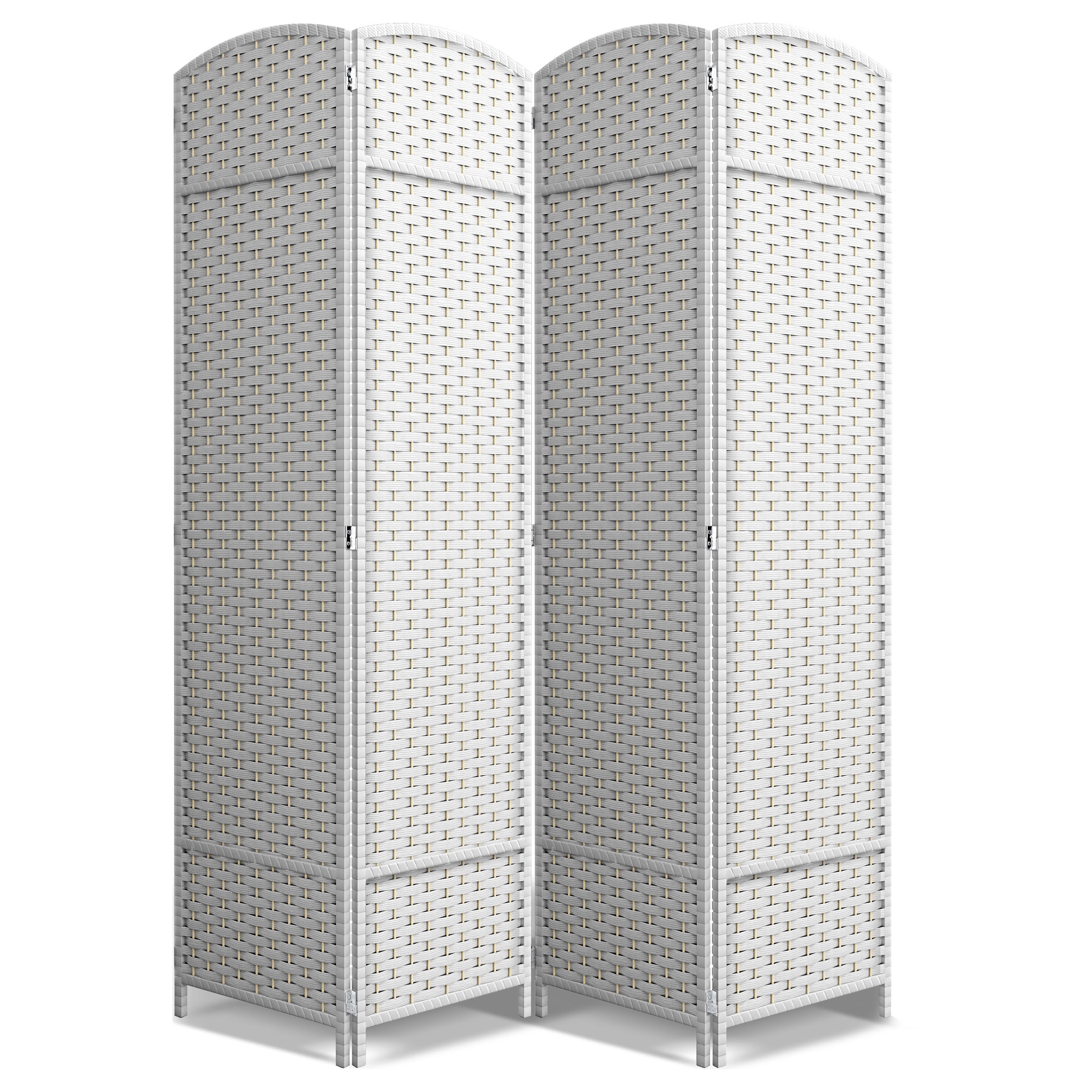 Sorbus 4 Panel Room Divider Tall Privacy Partition Screen Extra Wide