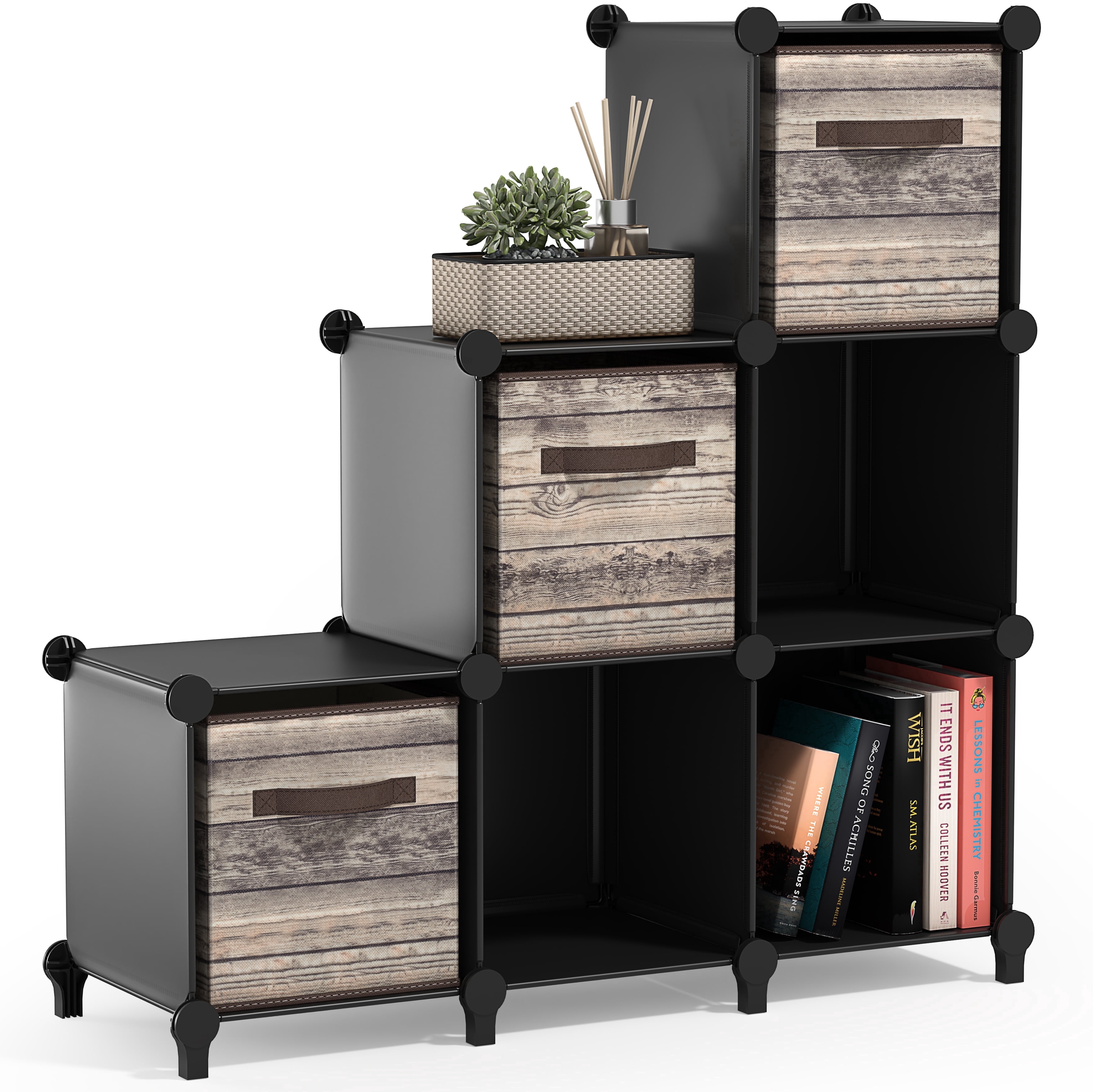 Waterproof Cuby Sorbus 6 Cube Storage Shelf Organizer, Waterproof Cubby for Closet or ...