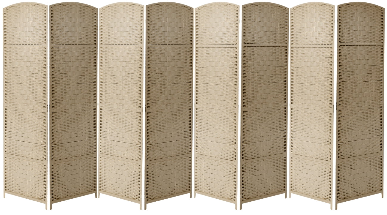 Sorbus 8 Panel Privacy Screen Room Divider: 6 ft. Tall, Extra Wide ...