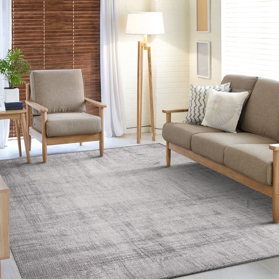 Sorbus 8x10 Area Rug, Machine Washable, Non-Slip, Vintage Rug - Low Pile Non-Shedding Indoor Area Rugs for Living Room, Kitchen, Bedroom Dining Room - Soft Carpet Throw Rug with Rubber Backing