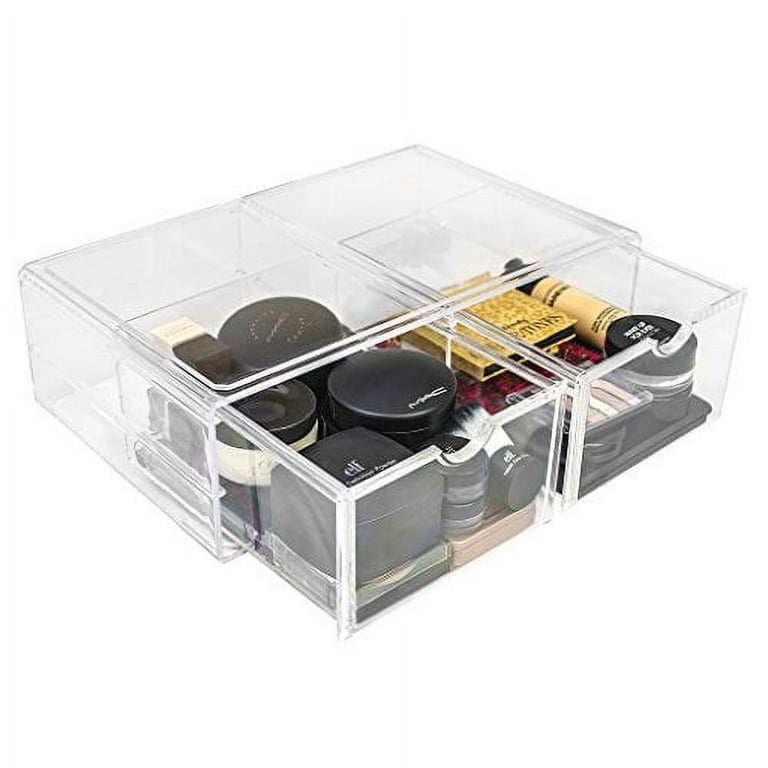 Plastic 13 Compartment Makeup Organizer
