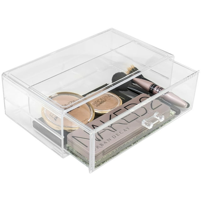 Sorbus Acrylic Cosmetics Makeup and Jewelry Storage Display Large 1