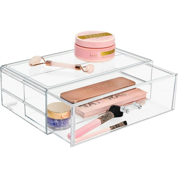 Sorbus Acrylic Drawer for Cosmetics, Makeup, Jewelry Etc. - Modern Counter & Vanity Organizer