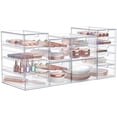 thumbnail image 1 of Sorbus Clear Acrylic Makeup Organizer, 4-Piece Stackable Storage, 16 Drawers, 1 of 5