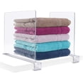 thumbnail image 1 of Sorbus Clear Acrylic Shelf Dividers for Shelves- 2 Pack, 1 of 8