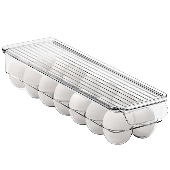 Sorbus Clear Egg Holder with Lid (Holds 14)