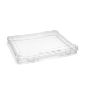 Sorbus Clear Slim Stackable Project Case 1 Pack
