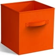 thumbnail image 1 of Sorbus Collapsible Fabric Cube Storage Bin (10.5" x 10.5"), Orange, 1 of 5