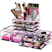 Sorbus Cosmetic Makeup and Jewelry Storage Case Tower Display Organizer - Spacious Design - Great for Bathroom, Dresser,